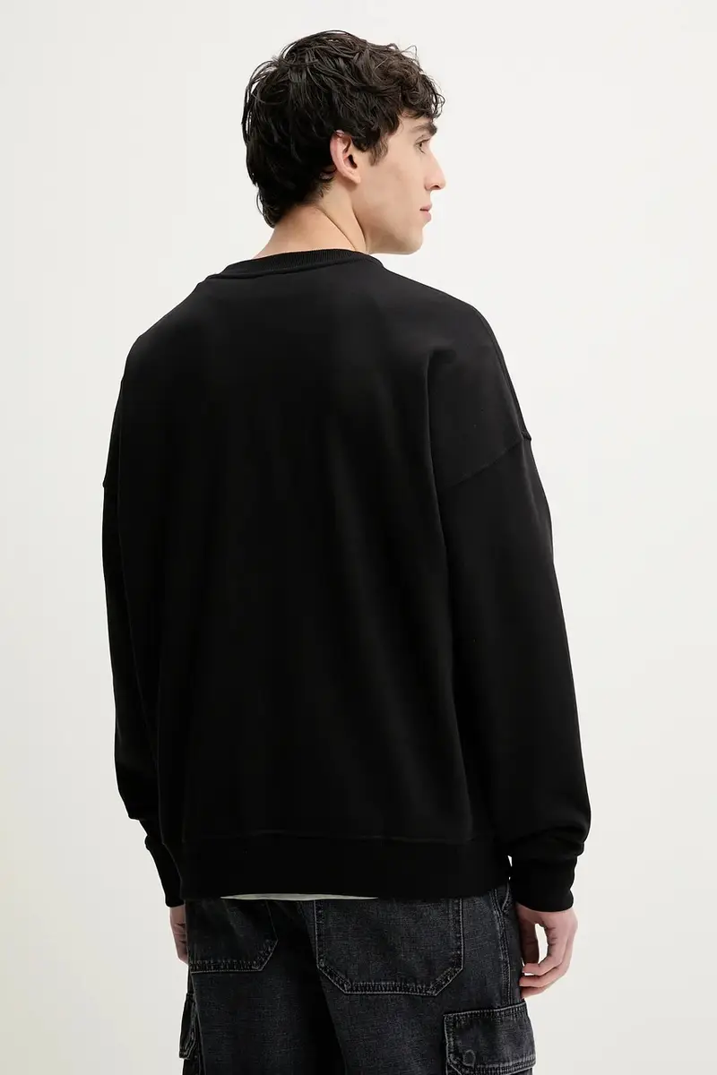 felpa ROB-MICRODIV SWEAT-SHIRT uomo colore nero A14942.0GRAC miniatura 3