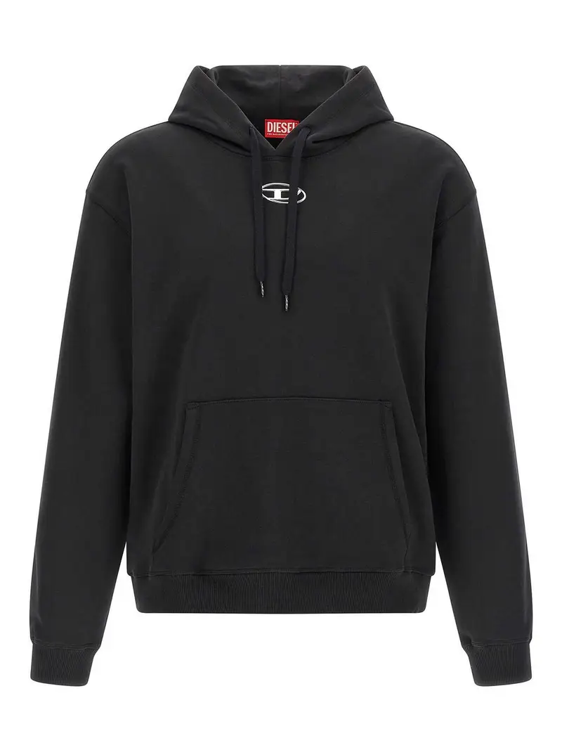 Felpa S-Norm-Hood-Iod Nero