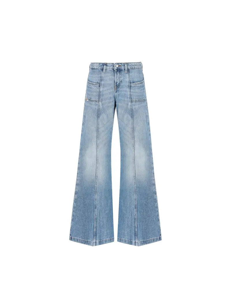 Flare Jeans D-Akii Oclba AZZURRO