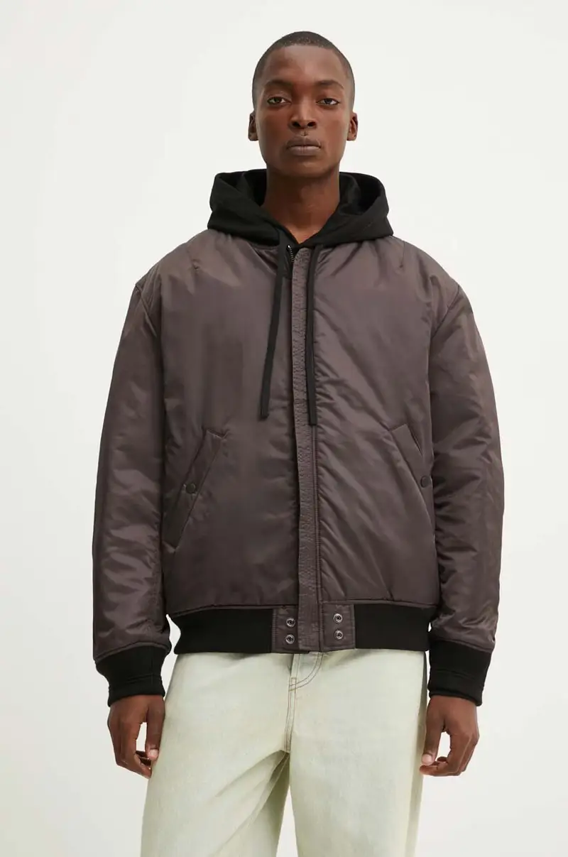 giacca bomber reversibile J-HELD uomo colore nero A14408.0HCAS miniatura 2