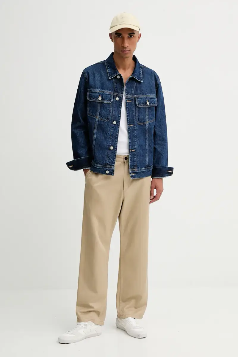 giacca di jeans D-BARCY JACKET colore blu navy A03885.09I27 miniatura 2