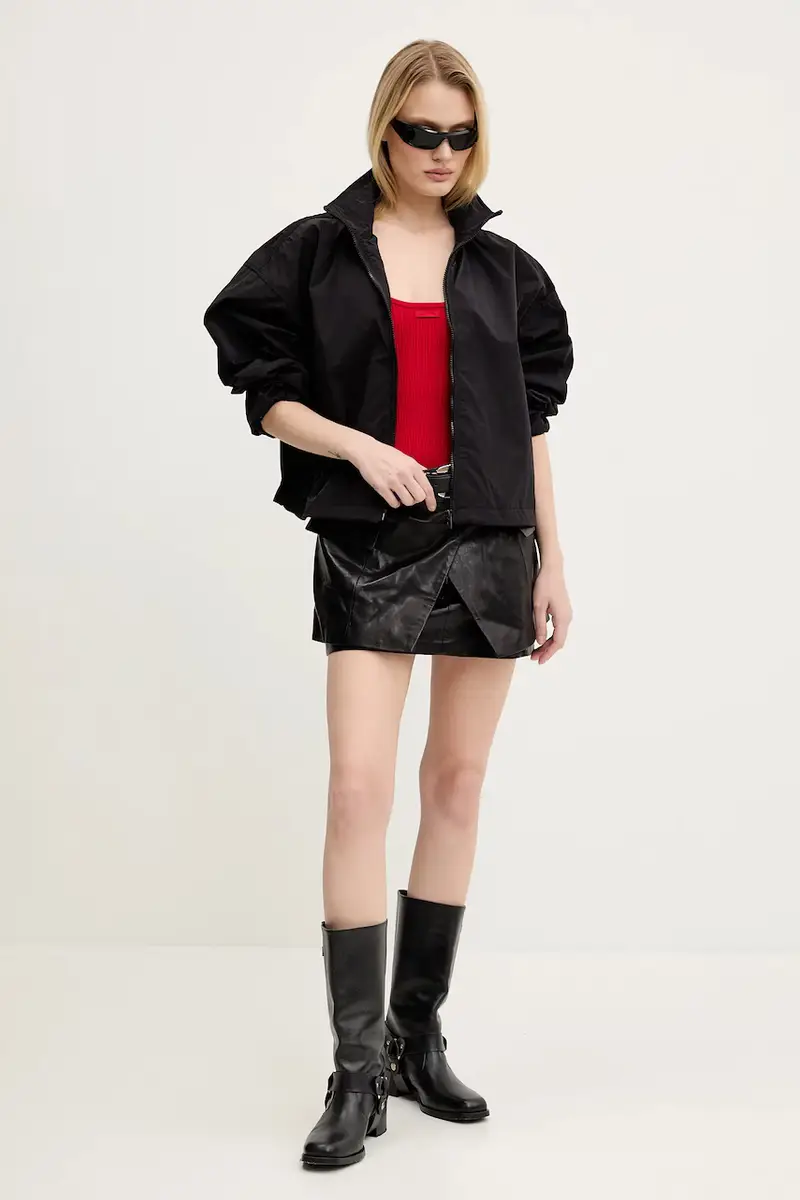 giacca G-LEAM JACKET colore nero A16815.0AKAD miniatura 2