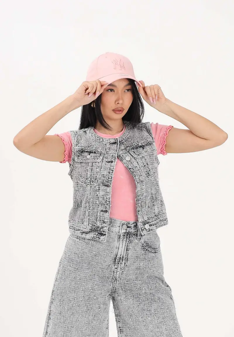 Diesel Gilet Donna Denim 4323236 miniatura 2