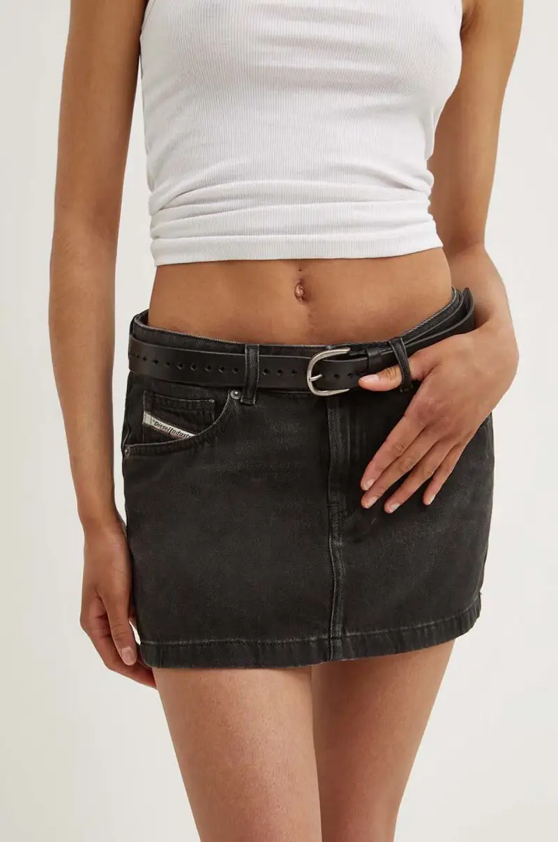 gonna di jeans DE-RON colore nero A04935.09I35