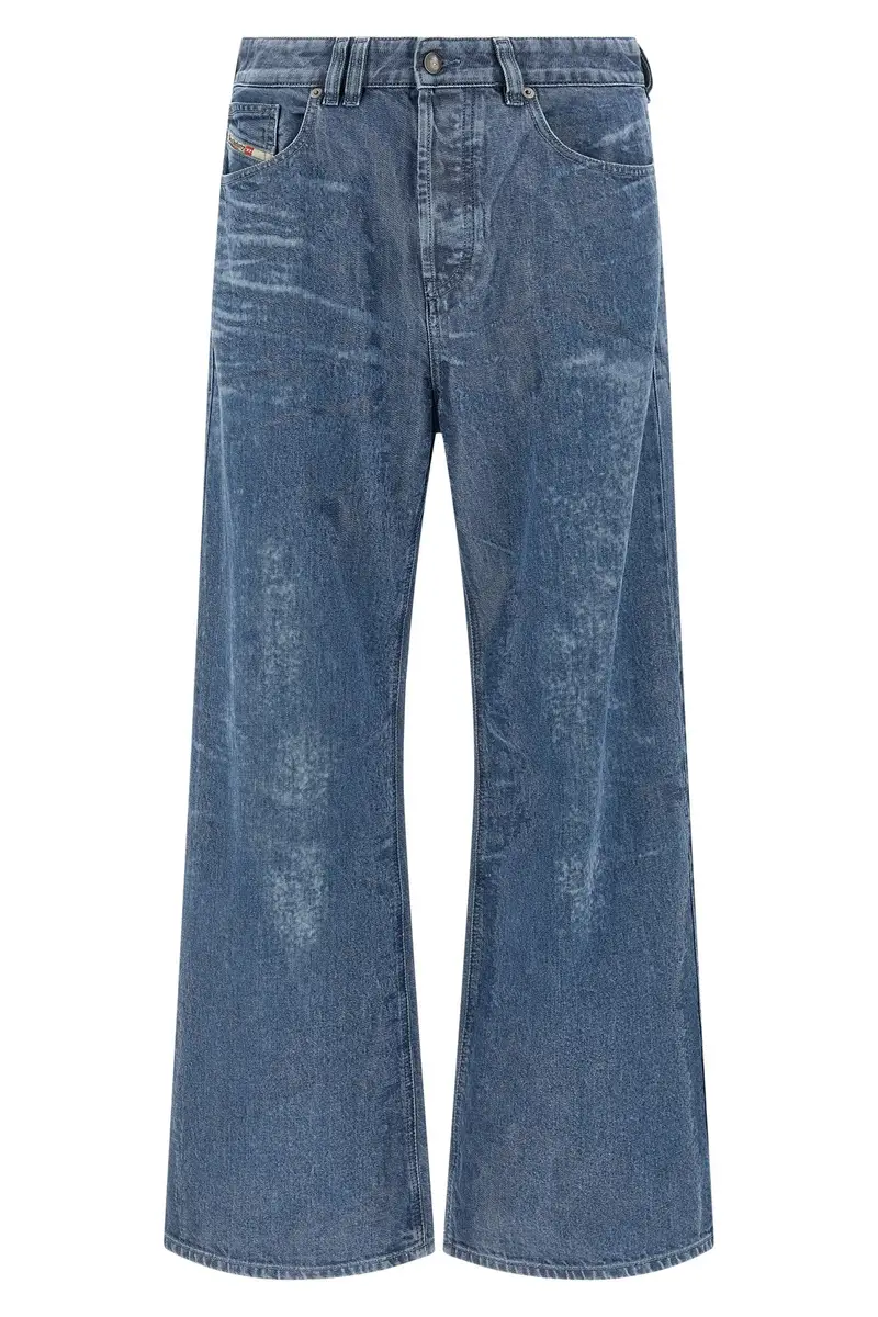 Jeans D-Enim M-Fsi2 Azzurro