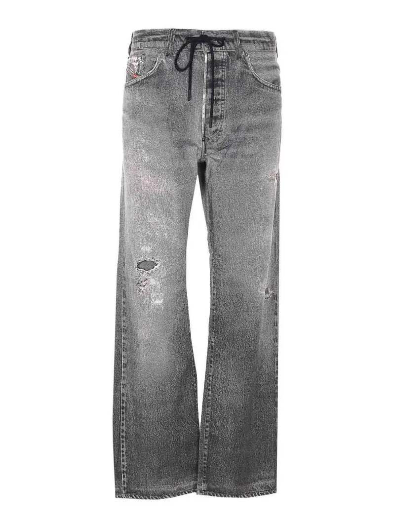 Jeans Jogg 2080 D-Reel neri Grigio