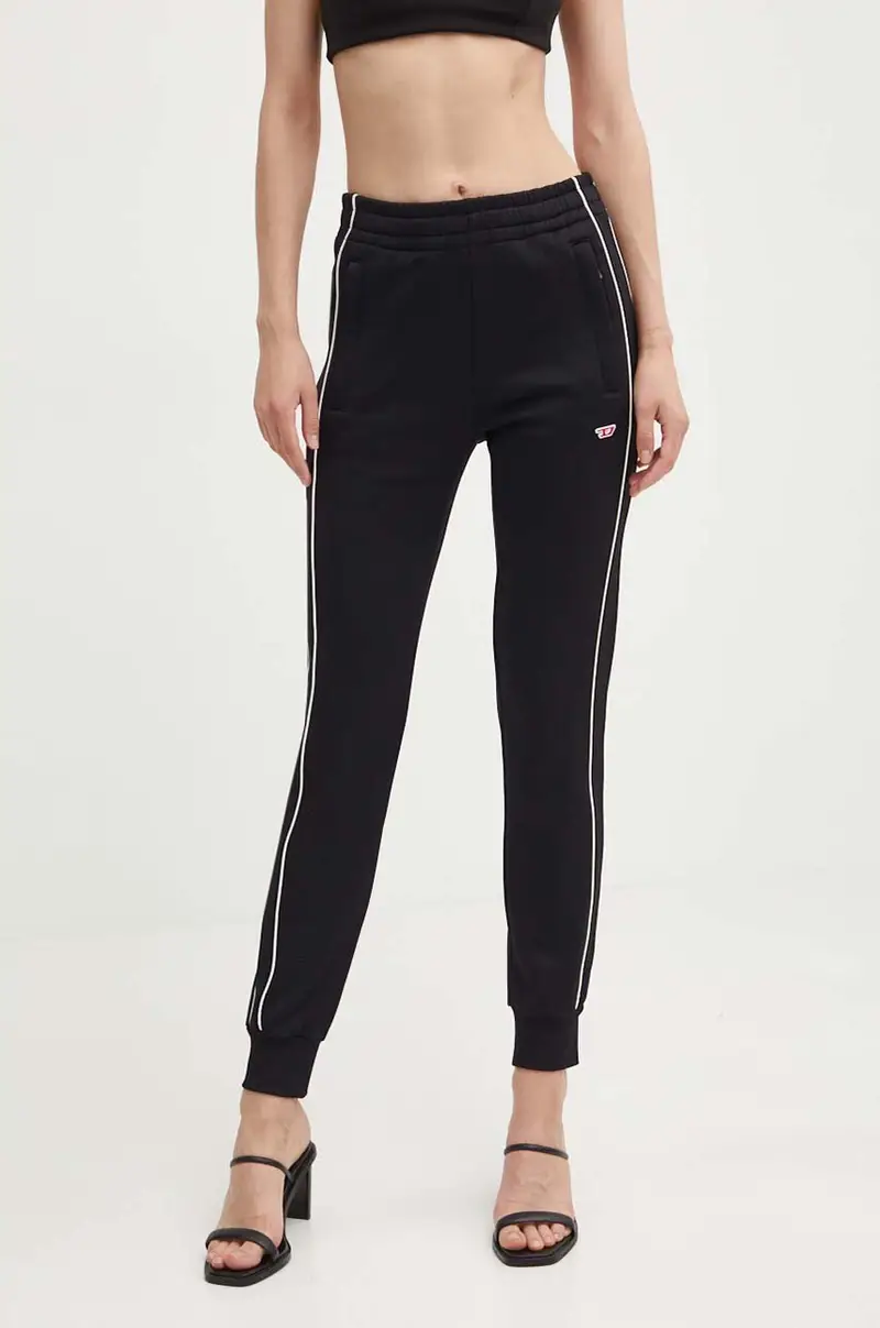 joggers P-JAM-PIPING-D colore nero A15040.0DLAA miniatura 2