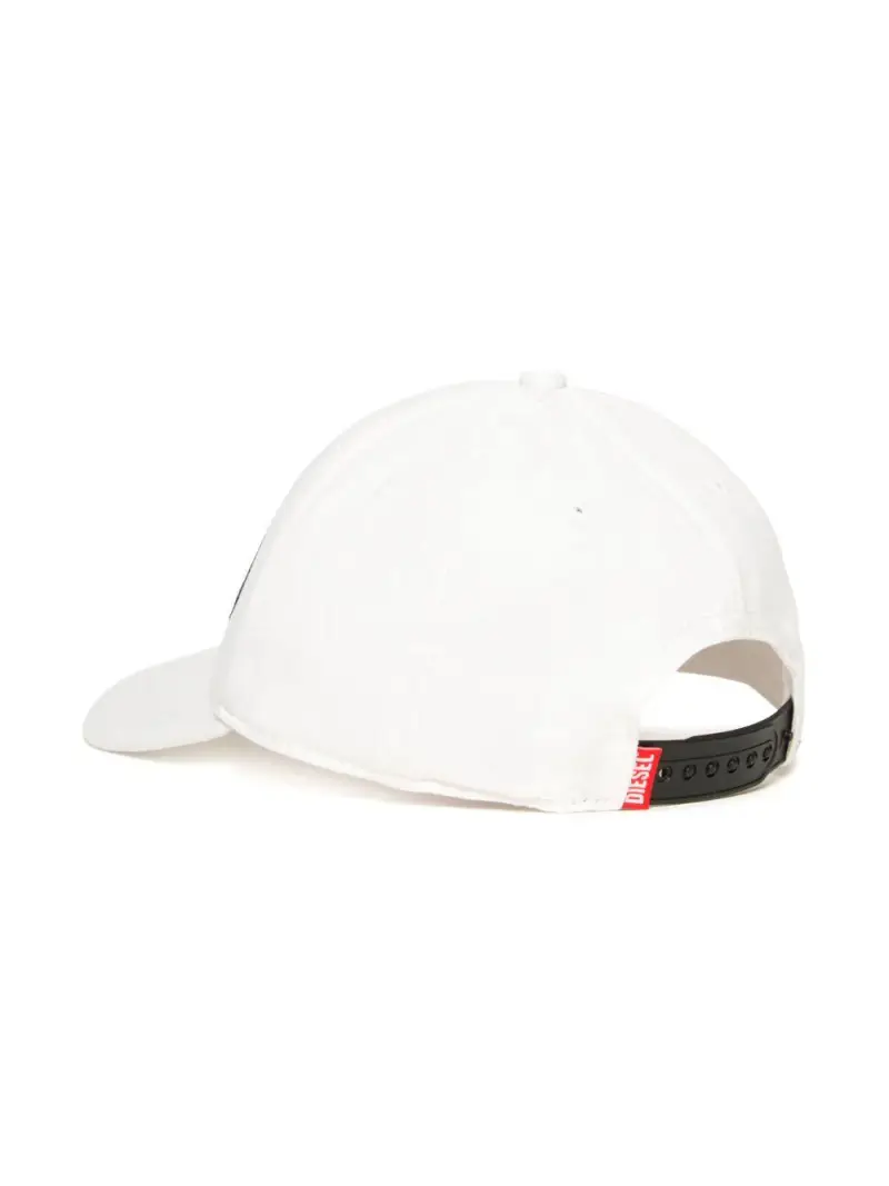 Cappello bianco baseball Oval-D miniatura 2