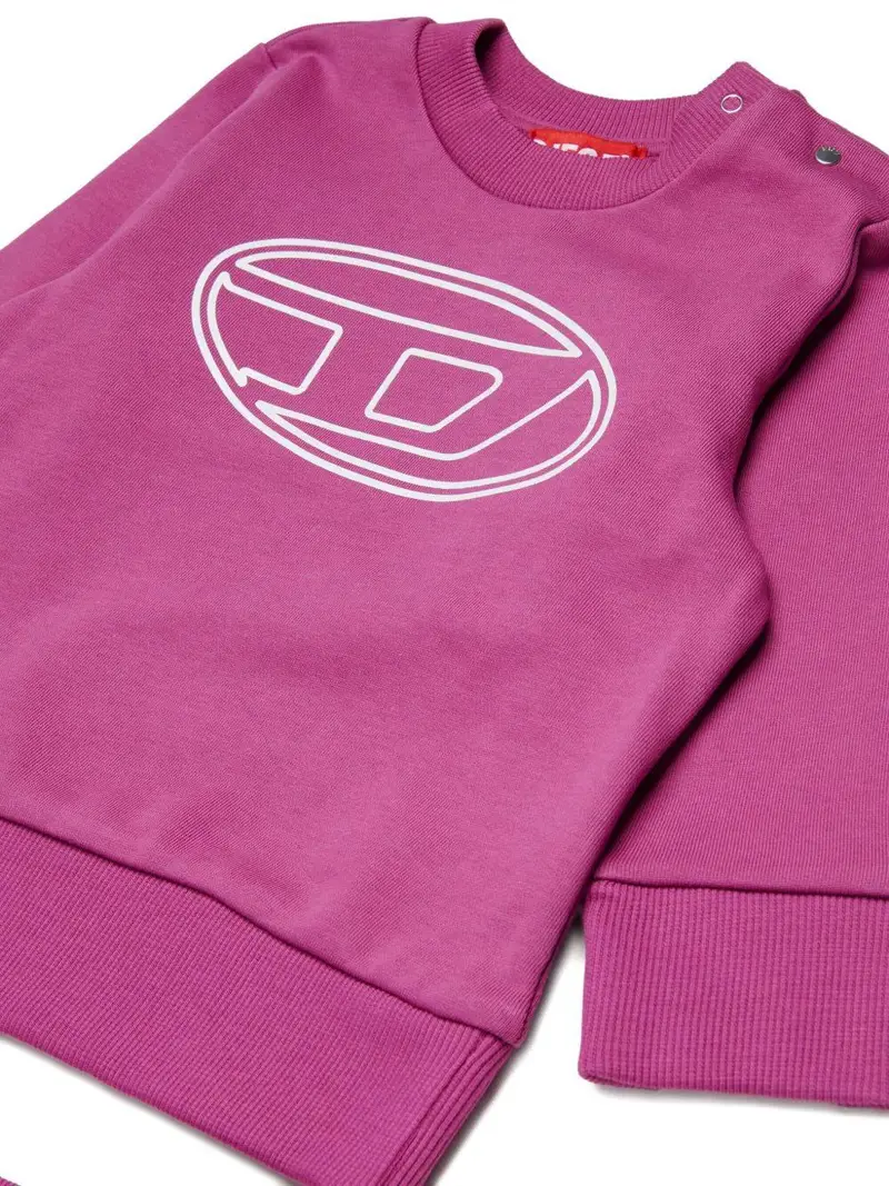 Completo Sportivo con Logo Viola miniatura 2