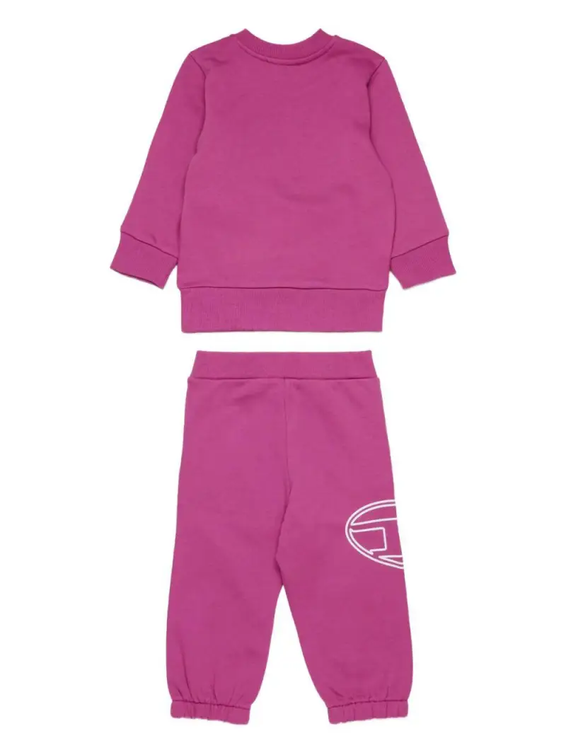 Completo Sportivo con Logo Viola miniatura 3