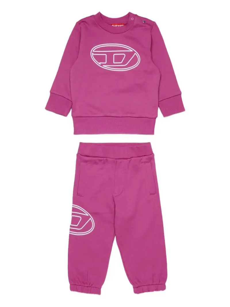 Completo Sportivo con Logo Viola