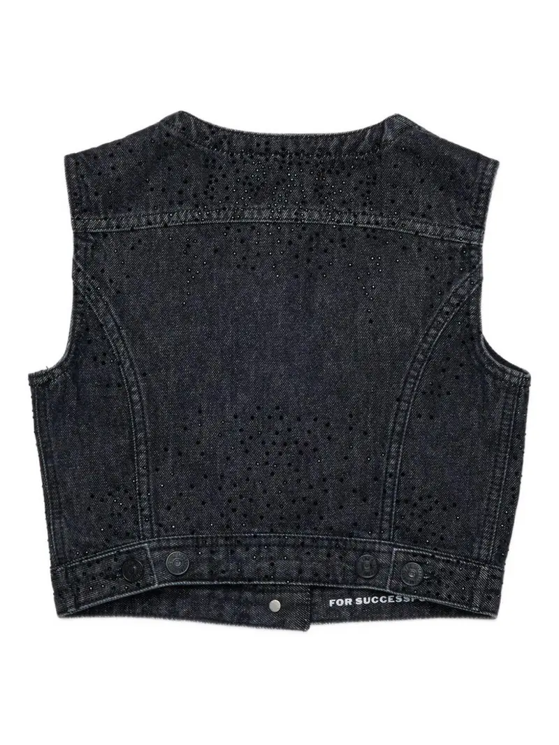 DIESEL KIDS Gilet Nero 3872304 miniatura 2