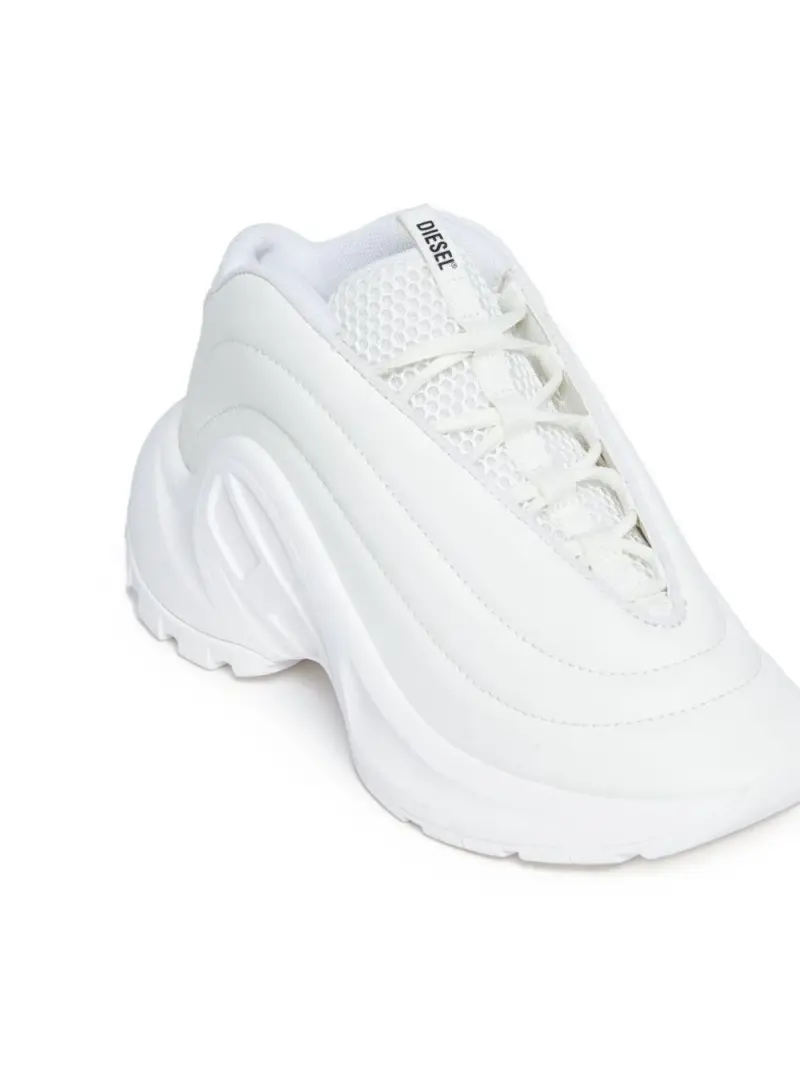 Sneakers bianca ondulata Bianco miniatura 3