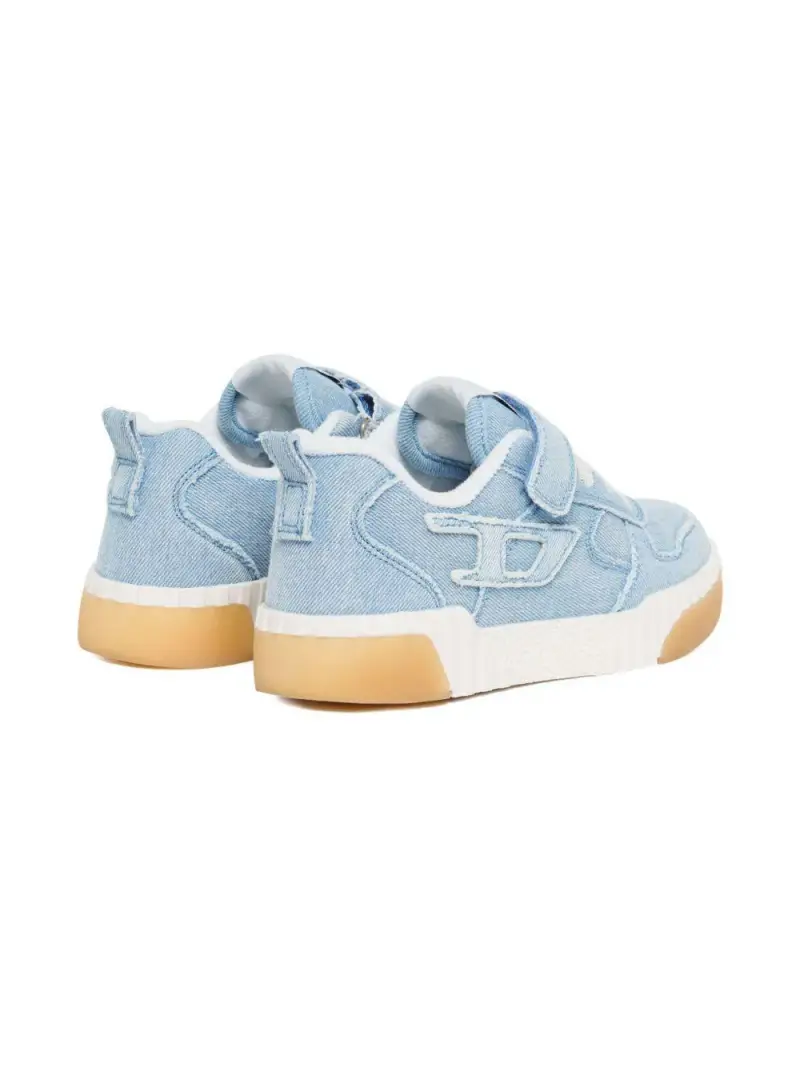 Sneakers denim logo Oval-D miniatura 3