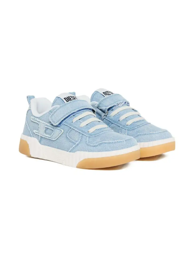 Sneakers denim logo Oval-D
