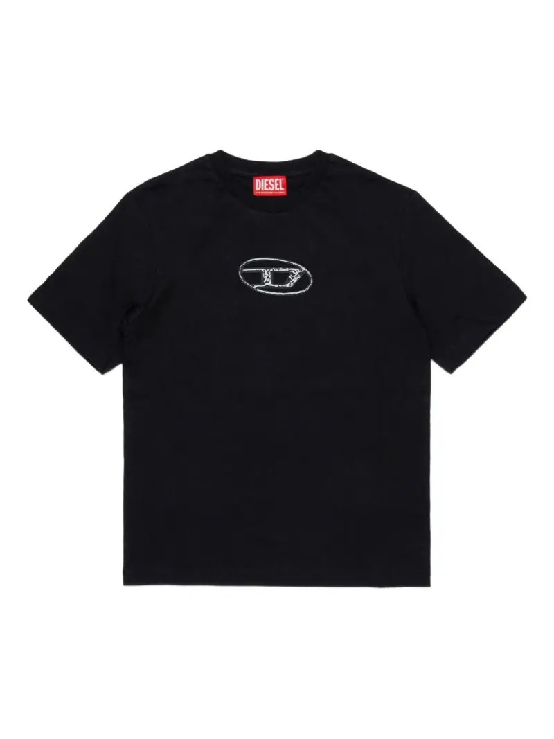 DIESEL KIDS T-shirt Nero 3872283