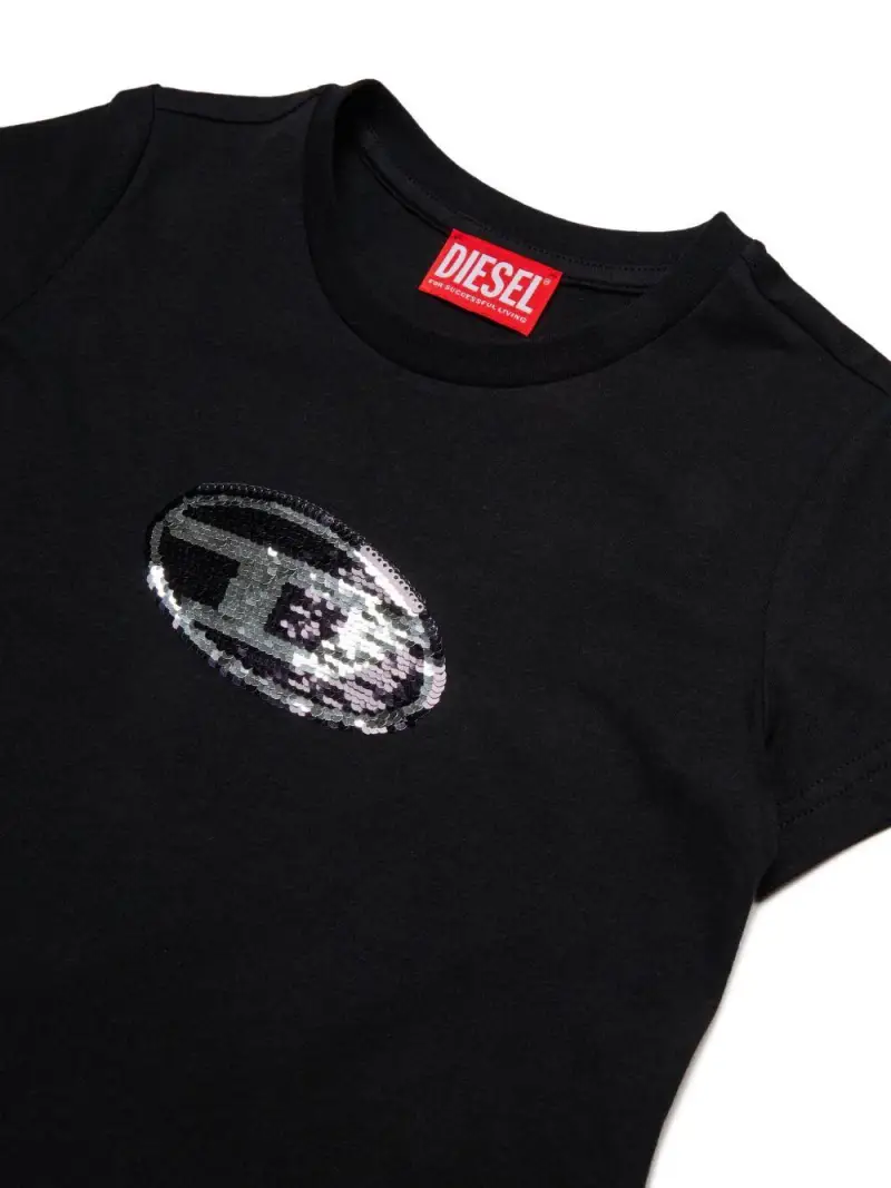 DIESEL KIDS T-shirt Nero 3872196 miniatura 3