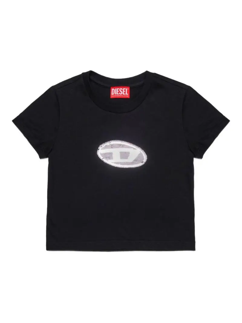 DIESEL KIDS T-shirt Nero 3872196
