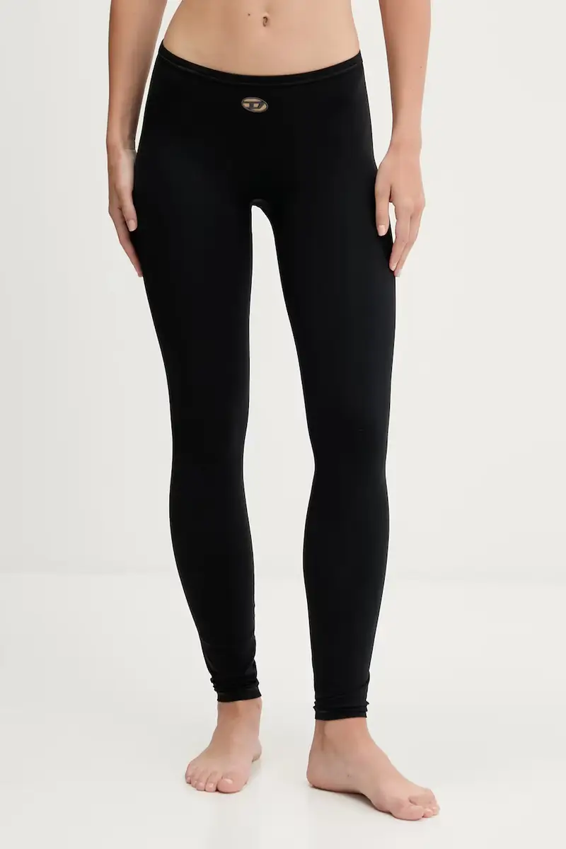 Diesel Leggings Donna Nero 3638712