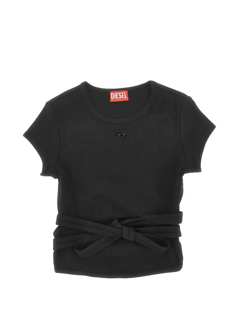 Maglia con Cintura NERO