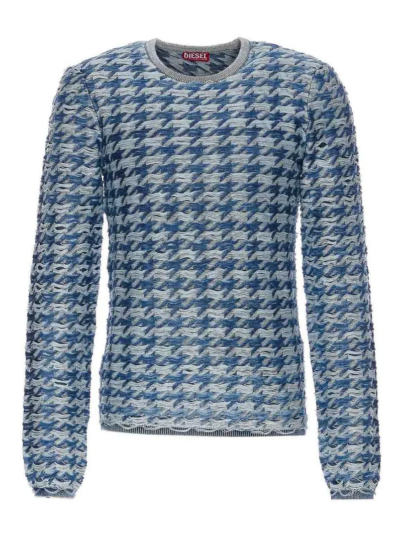 Maglione a K-Helier Blu