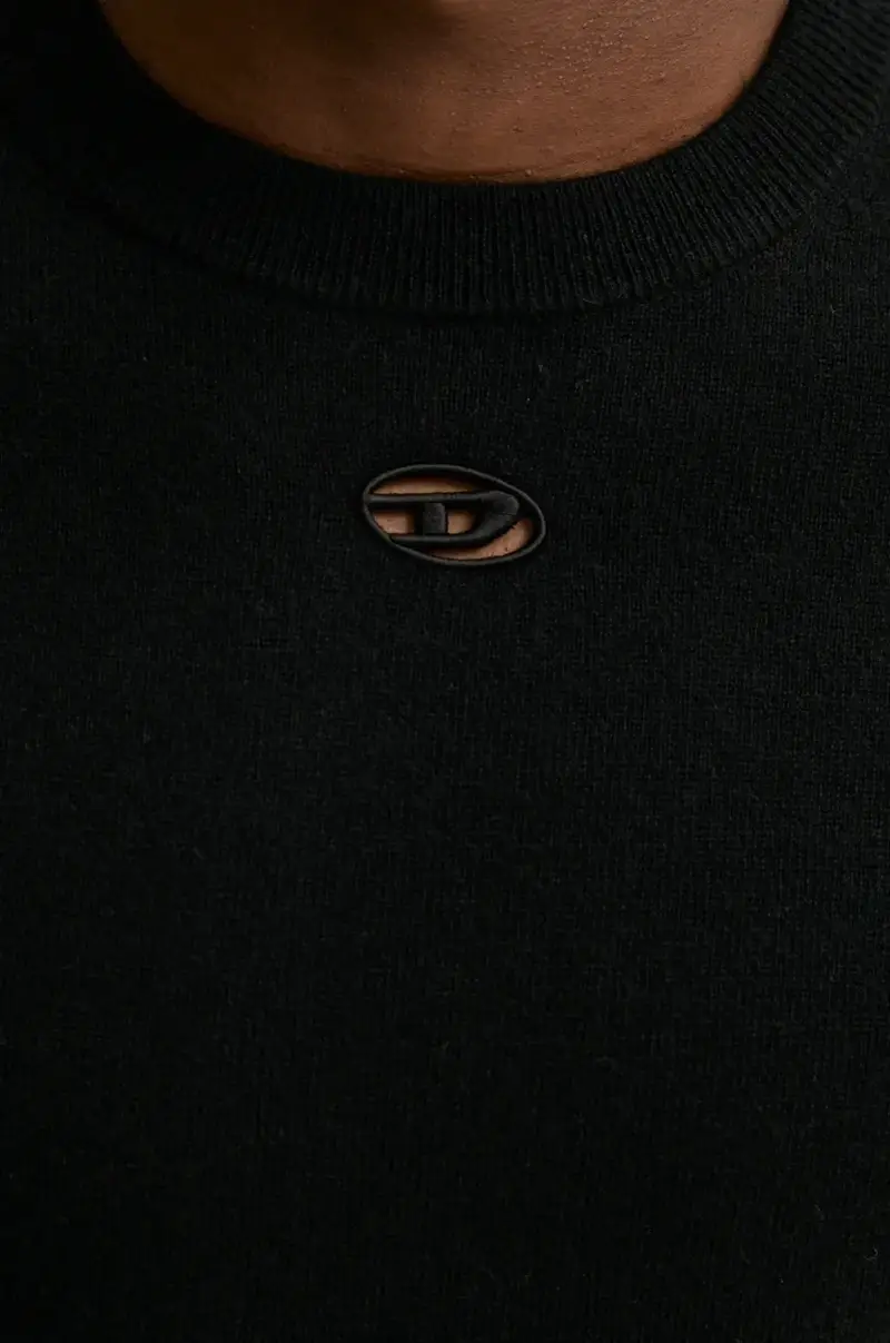 maglione in lana K-VIERI uomo colore nero A12436.0GEAY miniatura 5