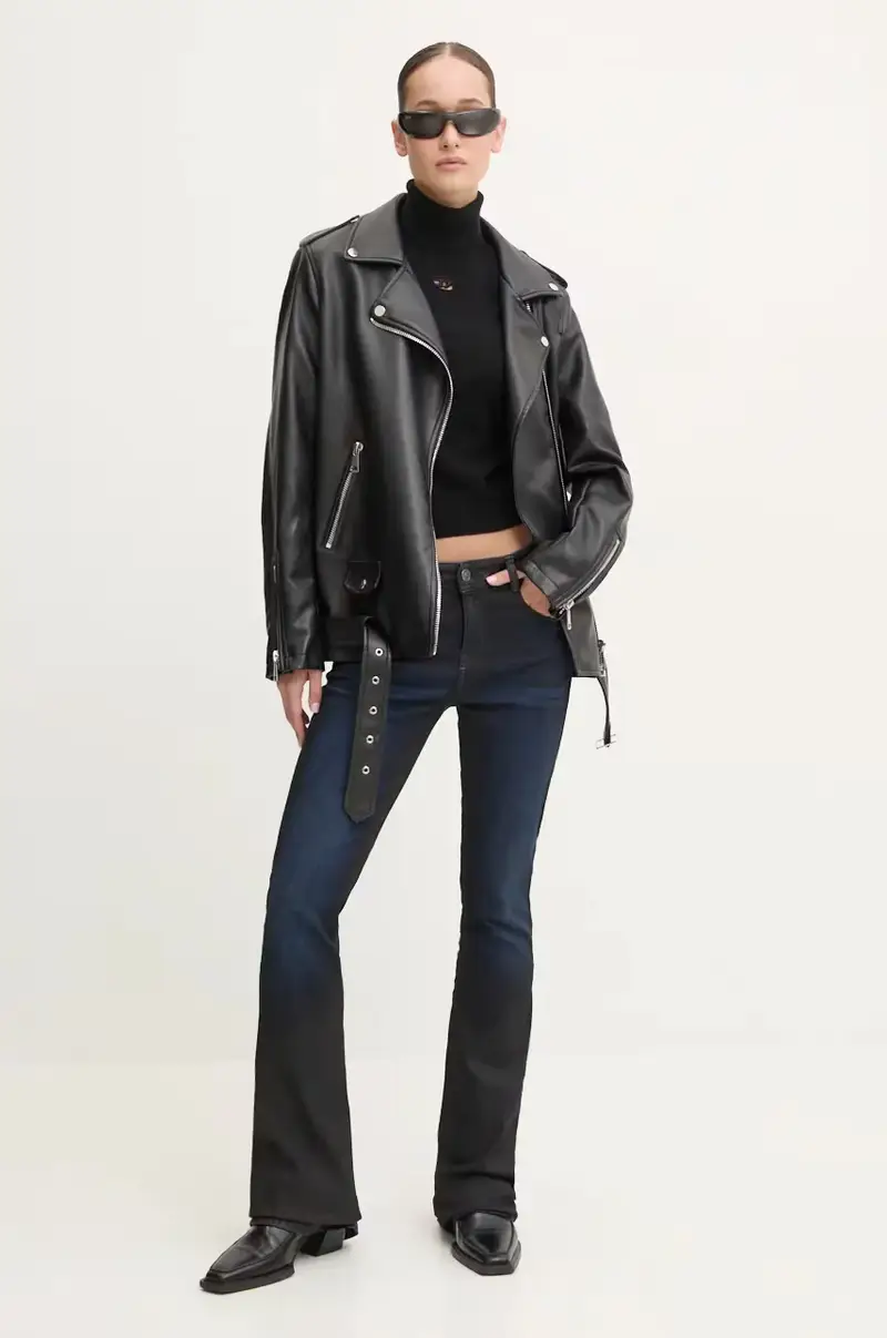 maglione in lana M-AREESAX-TN donna colore nero A14174.0GEAY miniatura 2