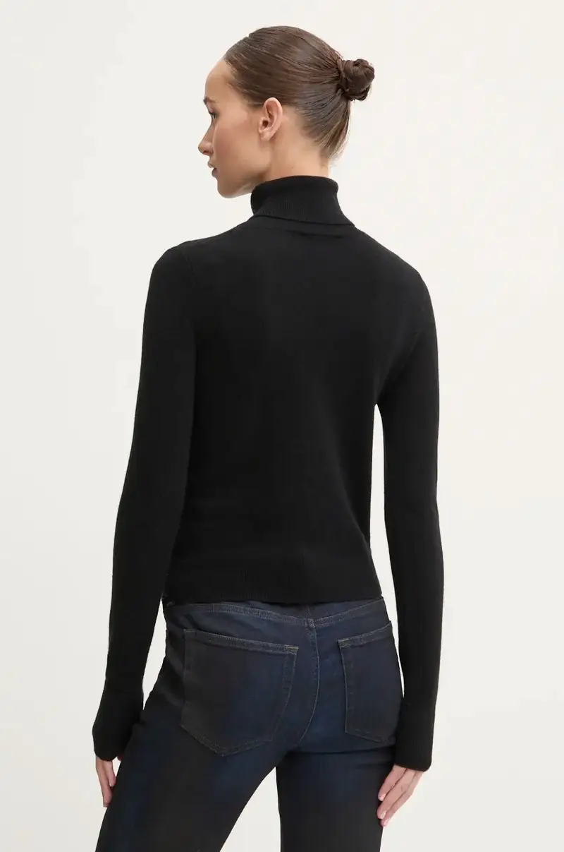 maglione in lana M-AREESAX-TN donna colore nero A14174.0GEAY miniatura 3