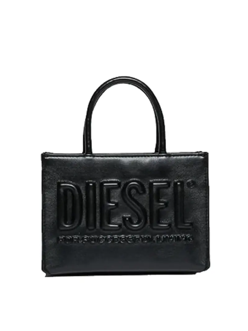 Mini Borsa Con Logo Nero