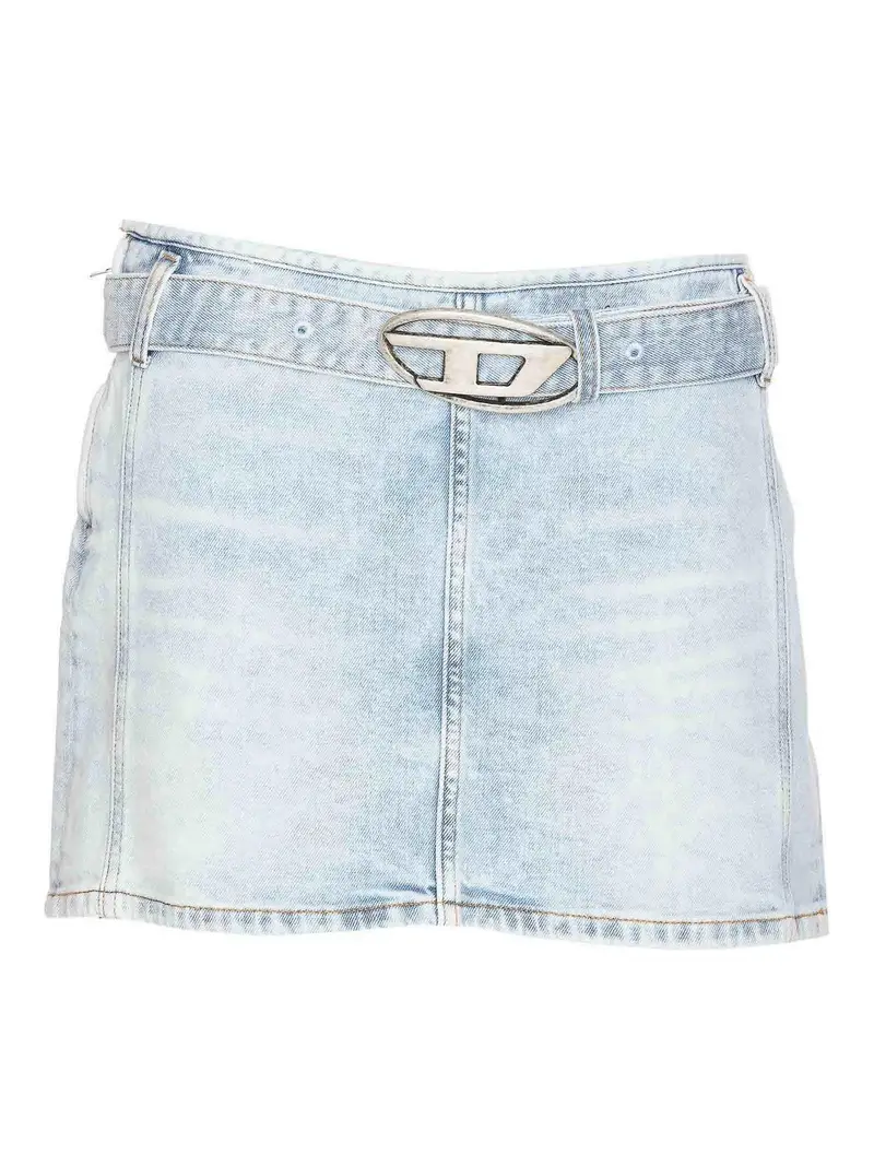 Minigonna in denim Blu