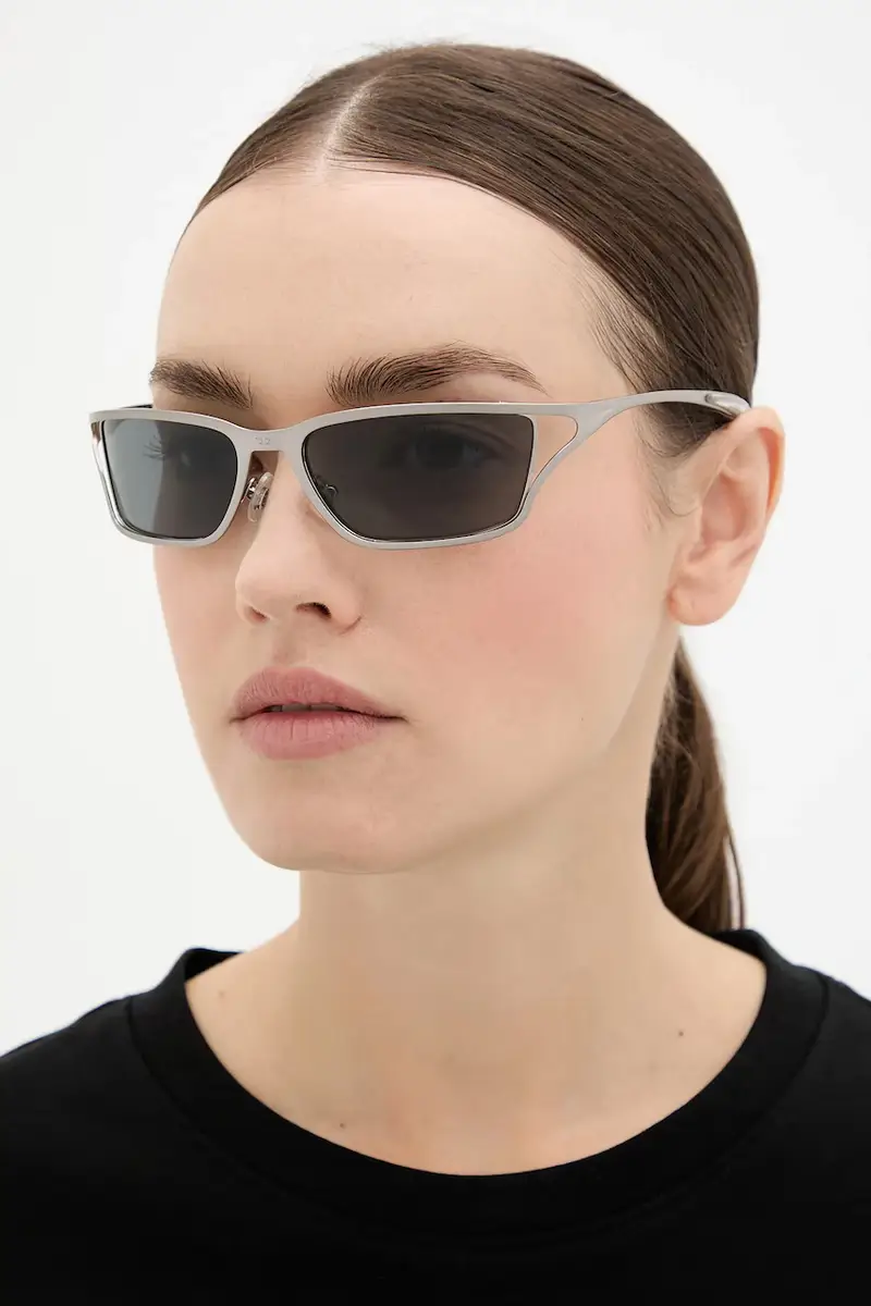 occhiali da sole colore argento 0DL1015 miniatura 3