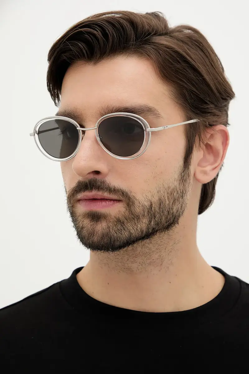 occhiali da sole colore argento 0DL1018 miniatura 2