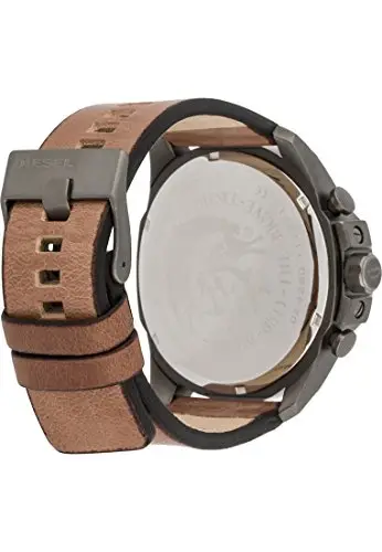 Diesel Orologio Analogico Uomo con Cinturino in Pelle DZ4280 miniatura 3