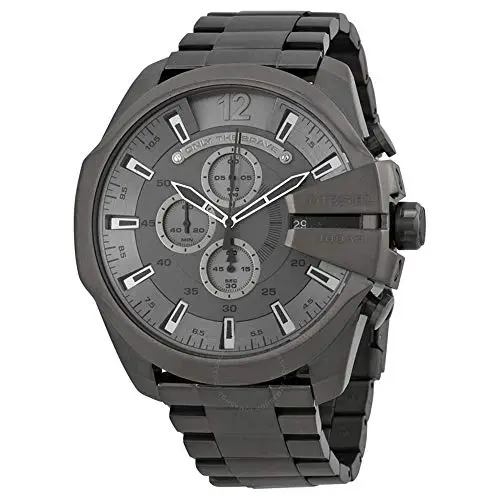 Diesel Orologio Cronografo Quarzo Uomo con Cinturino in Acciaio Inossidabile DZ4282