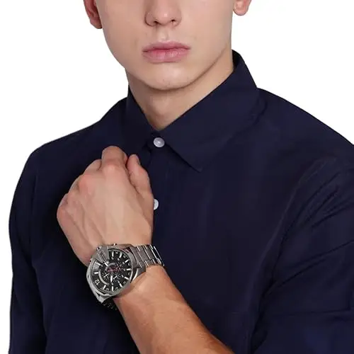 Diesel Orologio Cronografo Quarzo Uomo con Cinturino in Acciaio Inossidabile DZ4308 miniatura 2