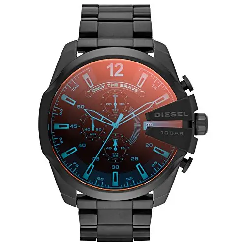 Diesel Orologio Cronografo Quarzo Uomo con Cinturino in Acciaio Inossidabile DZ4318