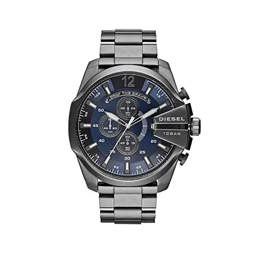 Diesel Orologio Cronografo Quarzo Uomo con Cinturino in Acciaio Inossidabile DZ4329