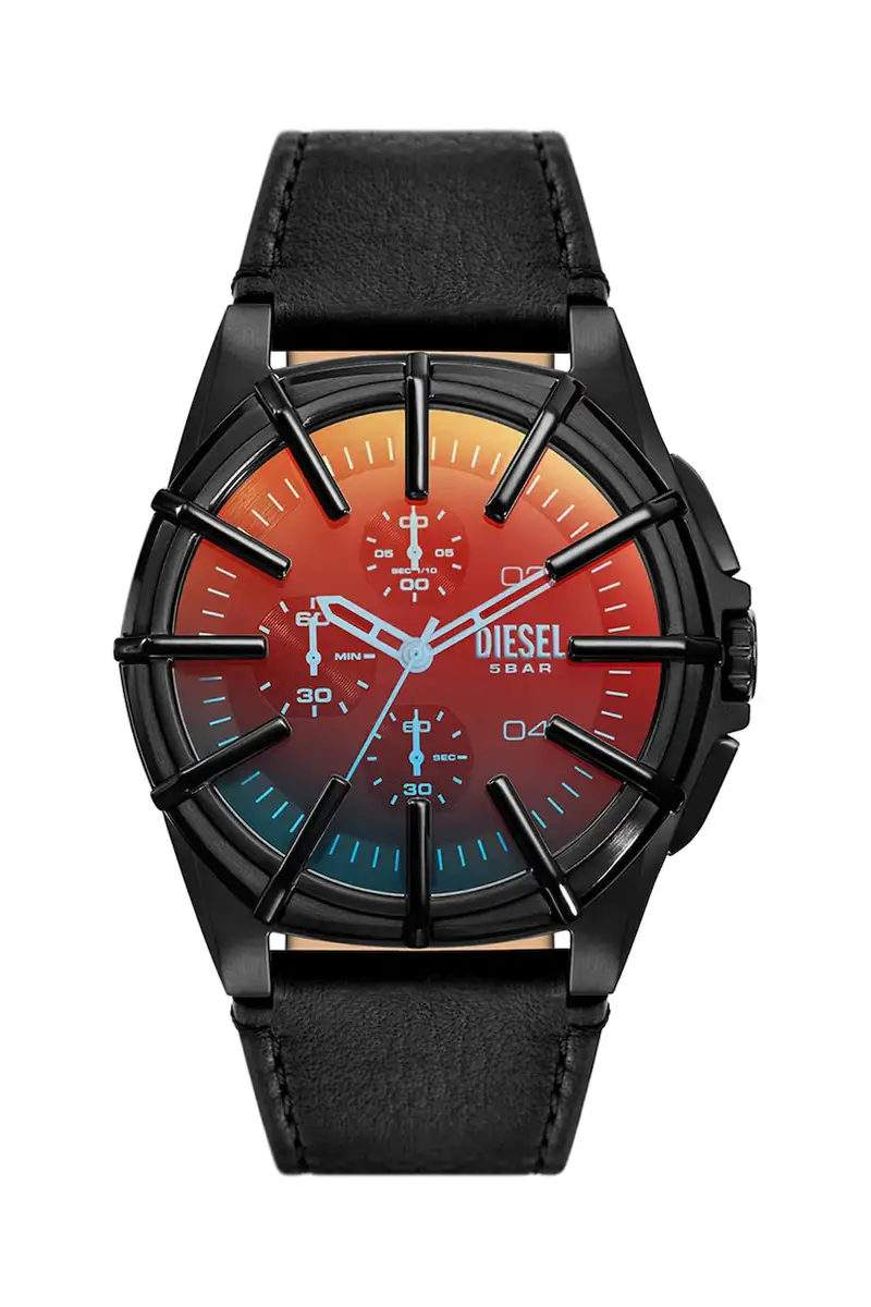 orologio Framed Chronograph uomo colore nero DZ4658