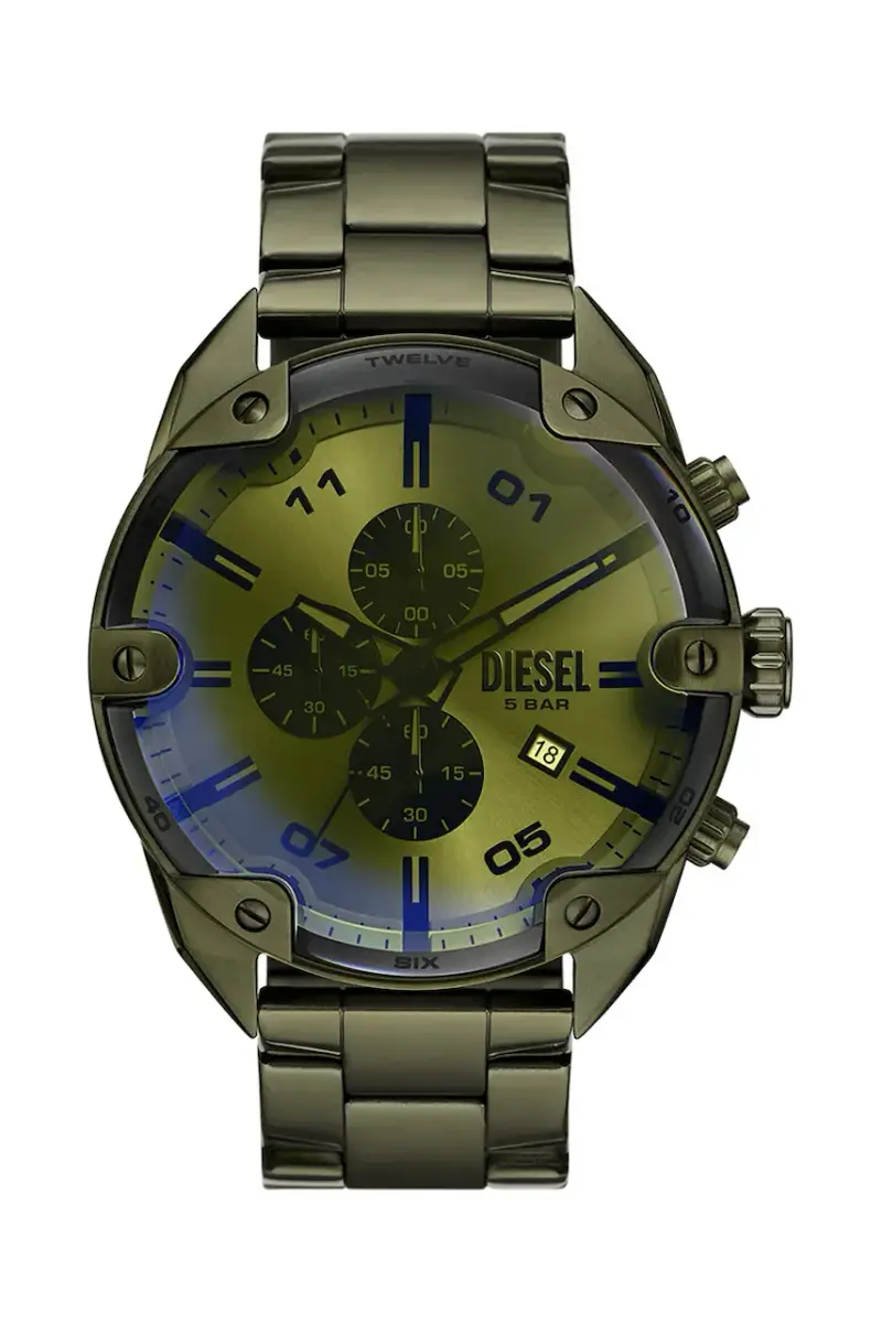 orologio Spiked uomo colore verde DZ4670