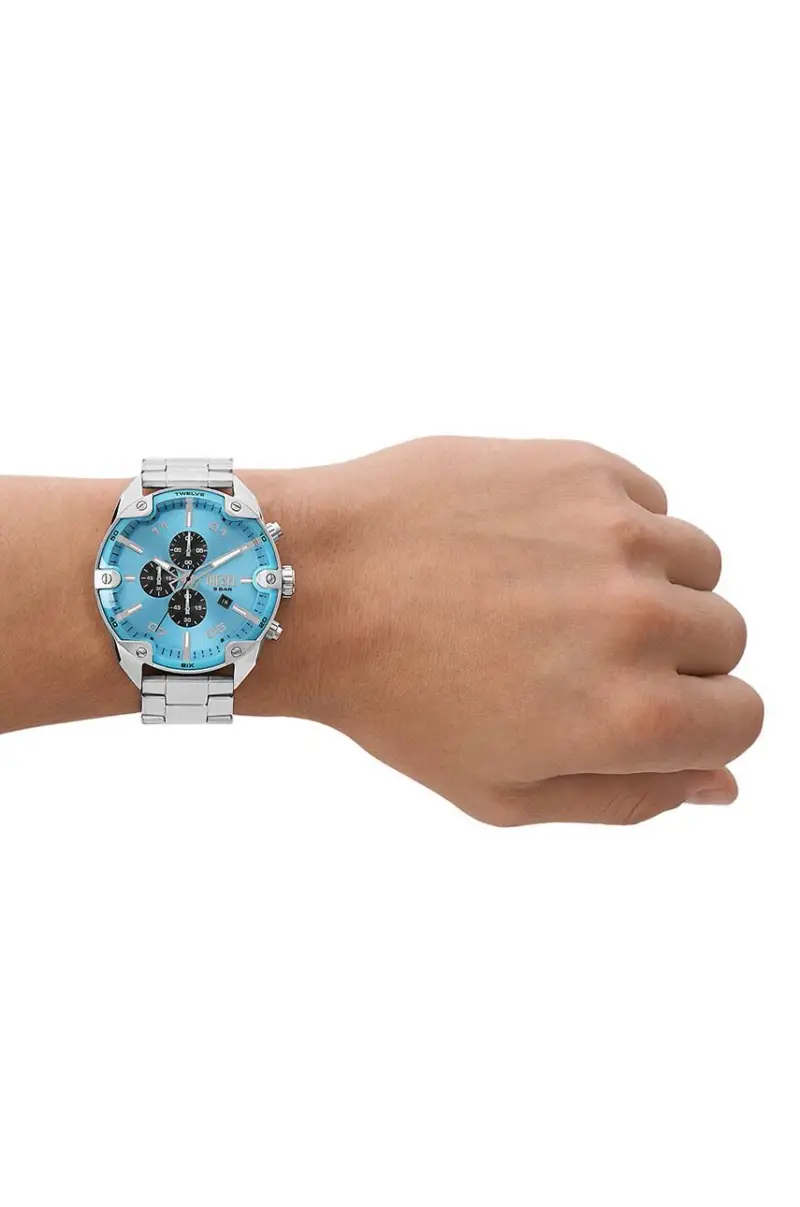 orologio uomo colore argento miniatura 4