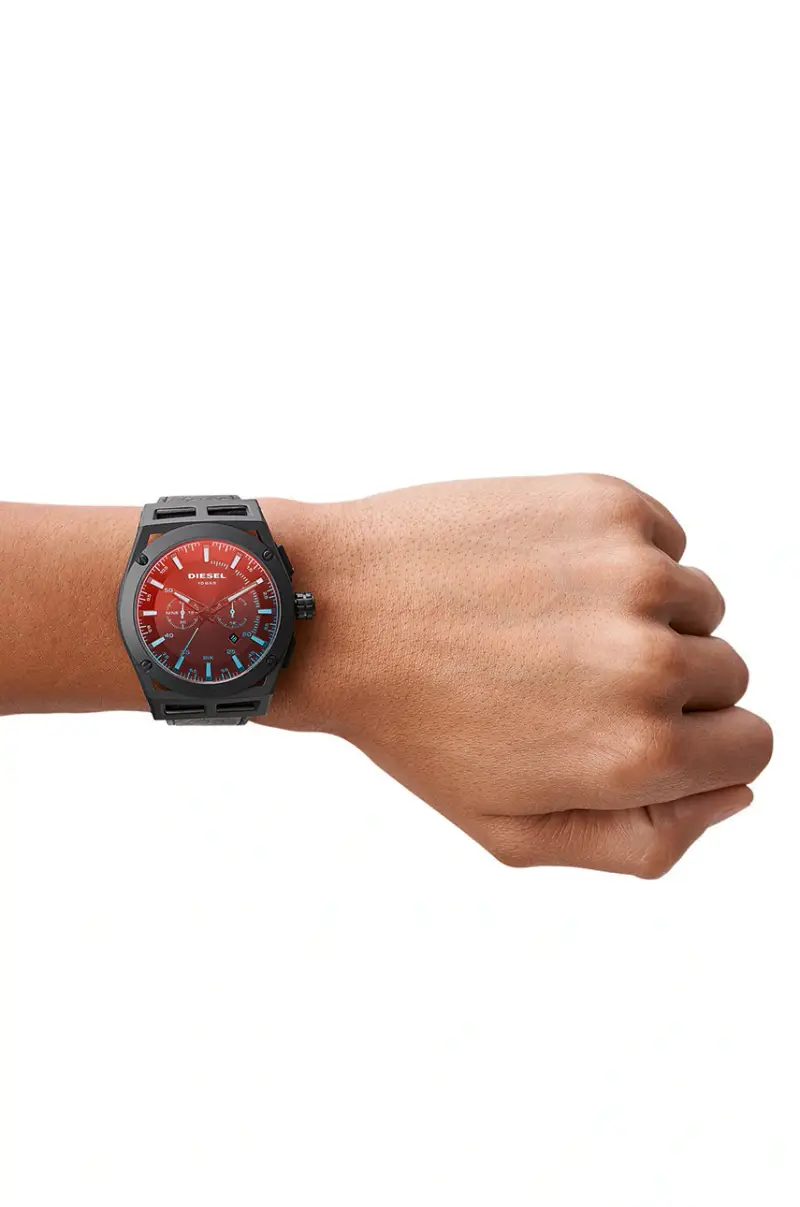 orologio uomo Nero miniatura 2