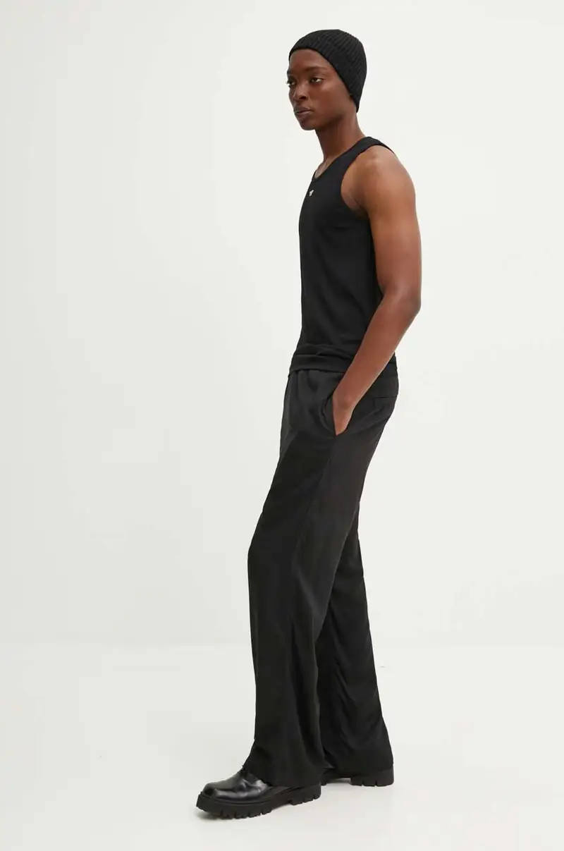 pantaloni P-DREYER-C Nero miniatura 2