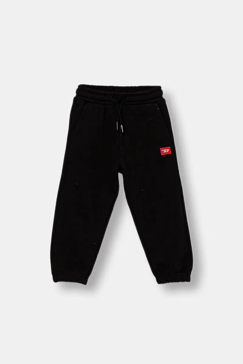 pantaloni tuta in cotone bambino/a PXGIN TROUSERS colore nero J02461