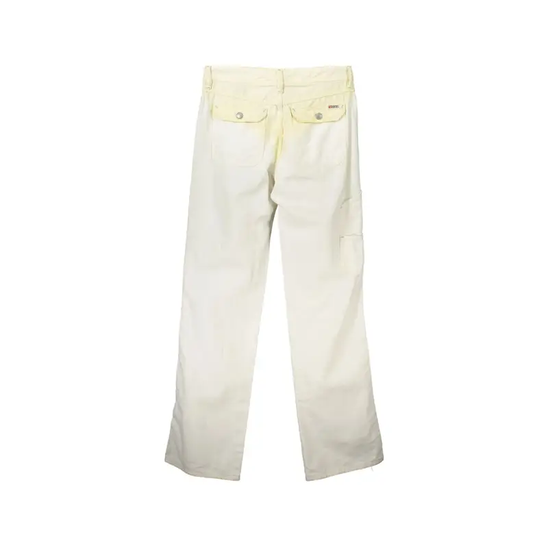 Pantaloni Uomo Bianco Logo miniatura 2