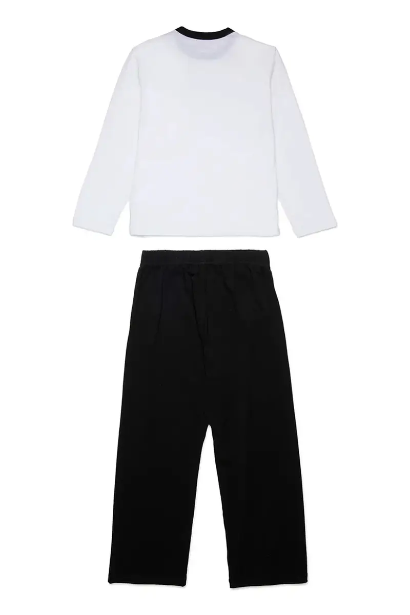 pigiama bambino/a UNPER PYJAMA colore nero J02503 miniatura 2