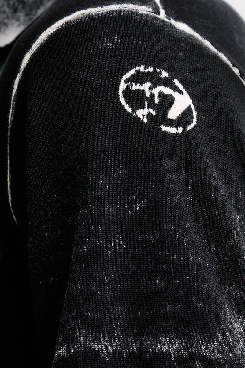 Diesel Polo Uomo Nero 3368231 miniatura 5