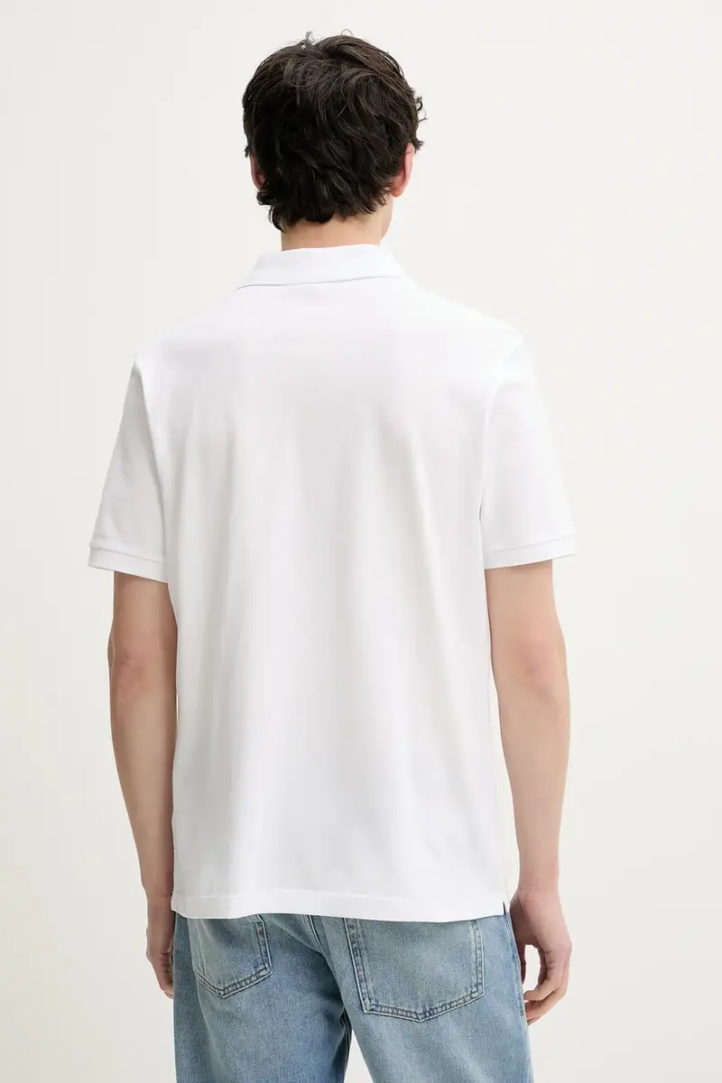 polo in cotone T-REJUST-DOVAL-PJ POLO SHIRT colore bianco A15057.0AIJR miniatura 3