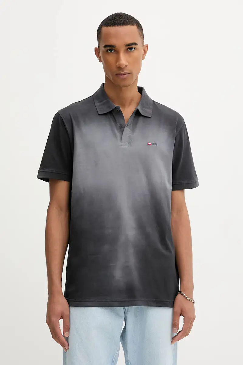 Diesel Polo Uomo Grigio 3249991