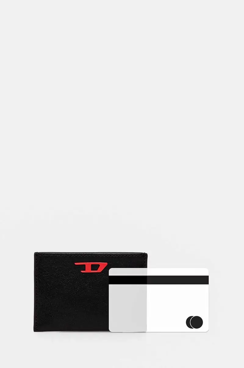 portacarte in pelle RAVE CARD CASE colore nero X09904.P3738 miniatura 4