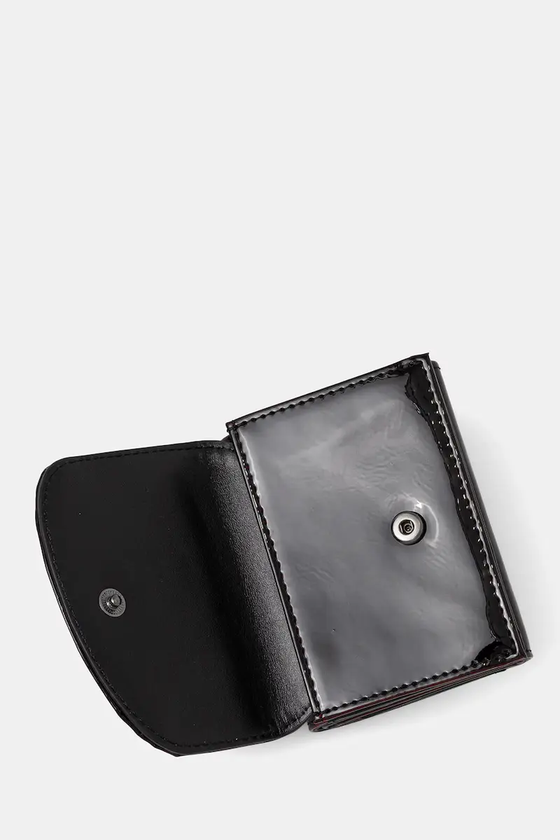 portafoglio 1DR 2.0 1DR TRI FOLD COIN XS donna colore nero X10391.P8008 miniatura 2